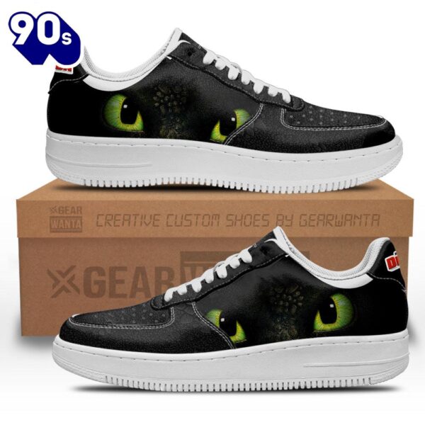 Toothless Dragon Air Sneakers Custom Cartoon Shoes