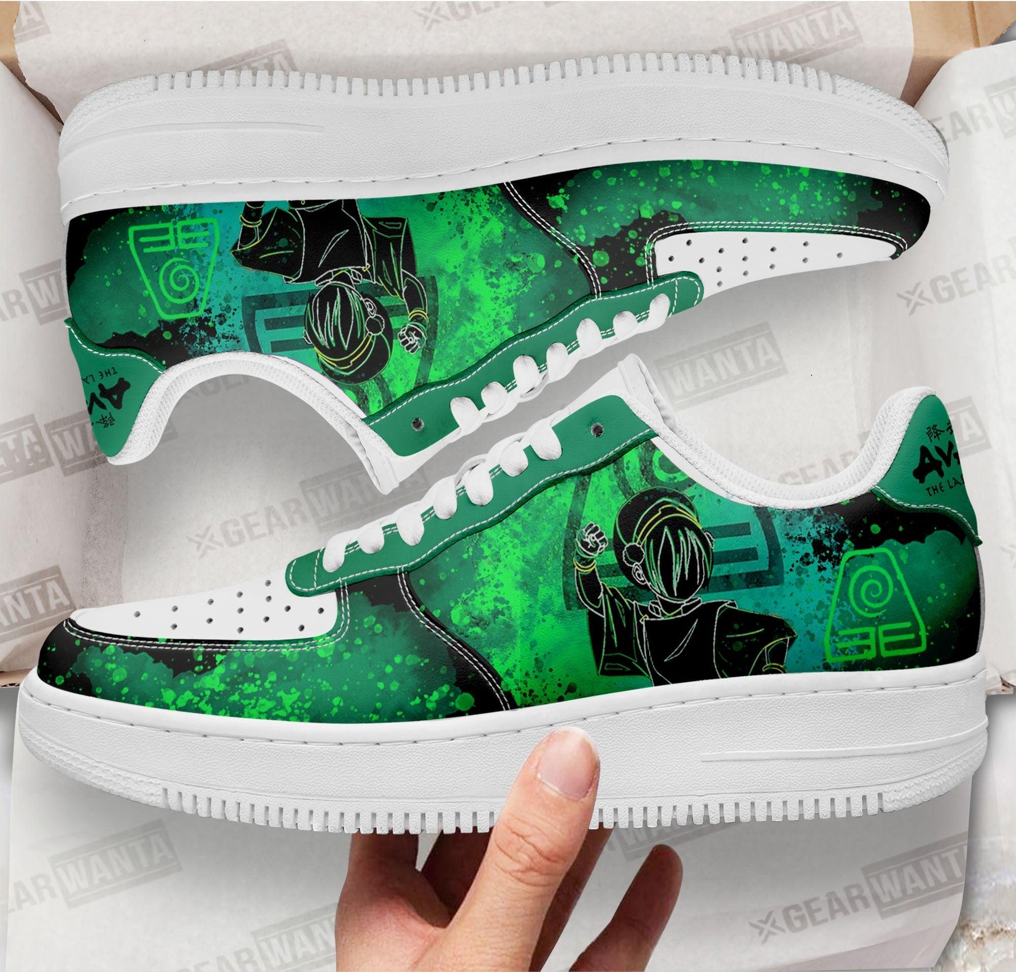 Toph Beifong Avatar The Last Airbender Air Sneakers Custom Shoes Toph Beifong Avatar The Last Airbender Air Sneakers Custom Shoes