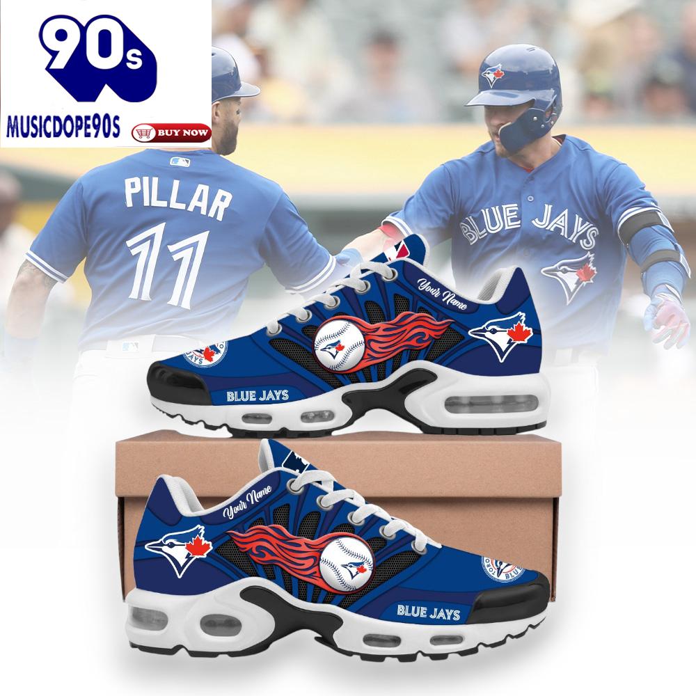 Toronto Blue Jays Custom TN Air Max Plus Shoes For Fans