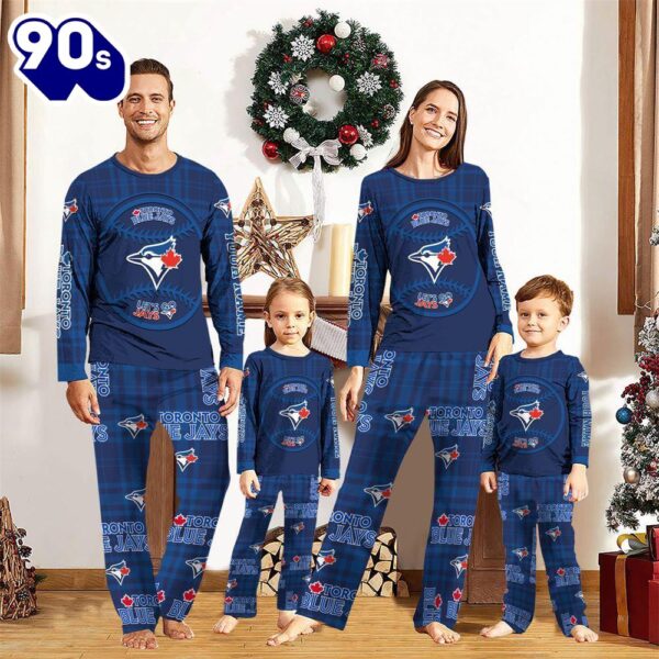 NCAA Family Pajama Sets  Toronto Blue Jays Pajamas Personalized Your Name