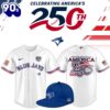 Toronto Blue Jays USA 250th Anniversary Special Edition Baseball Jersey