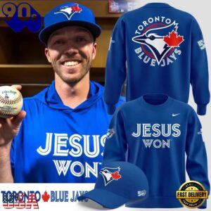 Toronto Blue Jays x JESUS WON 2026 Sweatshirt