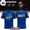 Toronto Blue Jays x The Weeknd – World Series Want It All 2025 Blue 3D T-Shirt