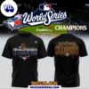 Toronto Blue Jays x World Series Champions 2025 Black Ver2 3D T-Shirt