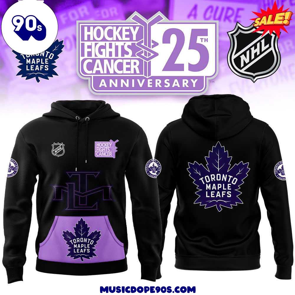Toronto Maple Leafs x Hockey Fight Cancer 2024 Hoodie Toronto Maple Leafs x Hockey Fight Cancer 2024 Hoodie