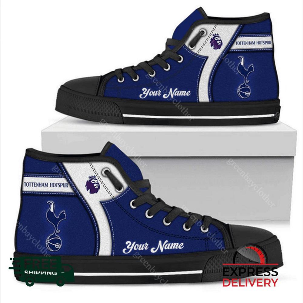 Tottenham Hotspur F.C Personalzied High Top Canvas Shoes Tottenham Hotspur F.C Personalzied High Top Canvas Shoes