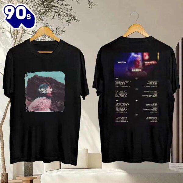 Tour 2025 Halsey Back To Badlands Shirt, Halsey Concert T-Shirt, Halsey Album Shirt For Fans