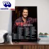 Tour Luke Bryan Farm Tour 2025 Dates List Poster Canvas