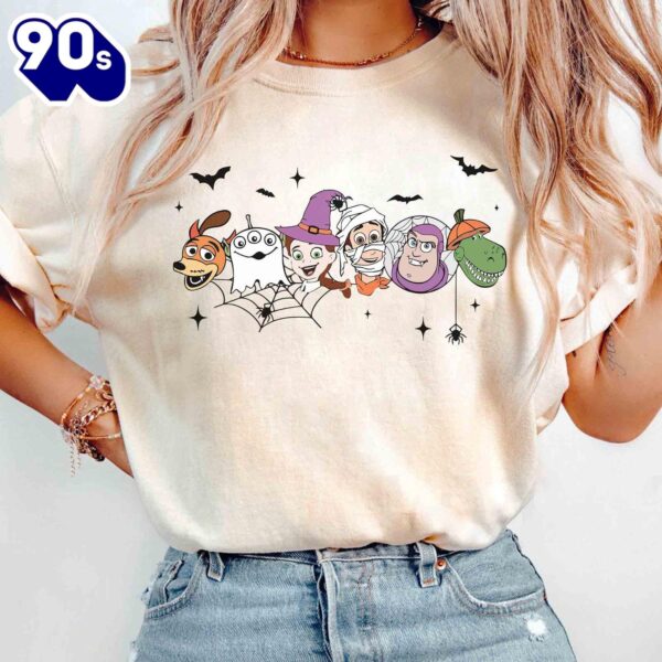 Toy Story Halloween Costume Sweatshirt Disneyland Spooky Season Shirt Mickey Not So Scary Party