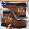 Trombone Mandala Leather Asboots All Season Boots Gift Xmas