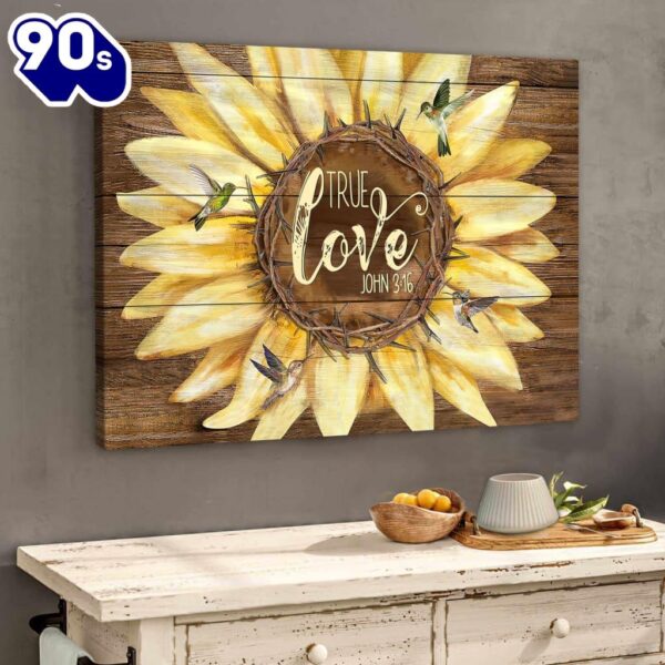 True Love John 316 Canvas Wall Art