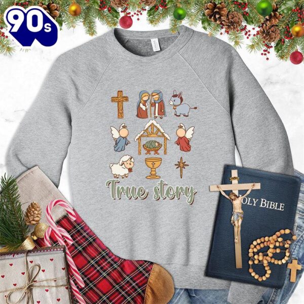 True Story Version 3 Colored Edition Sweatshirt Gift Xmas