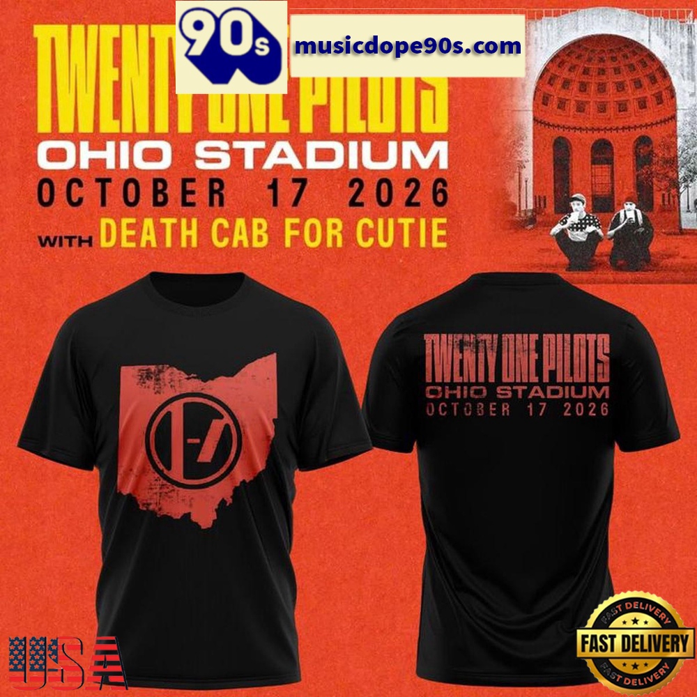 Twenty One Pilots Ohio Stadium 2026 New Design T Shirt Twenty One Pilots Ohio Stadium 2026 New Design T Shirt