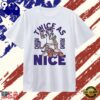 Twice as Nice LSU Tigers 2025 2026 Mascot T Shirt, Viral 2D Graphic Tee