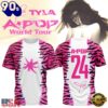 Tyla A POP World Tour Limited Edition Signature T Shirt , Music New Design T Shirt