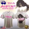 Tyla A POP World Tour Signature 2026 New Design Baseball Jersey , Music Trendy Jersey Shirts