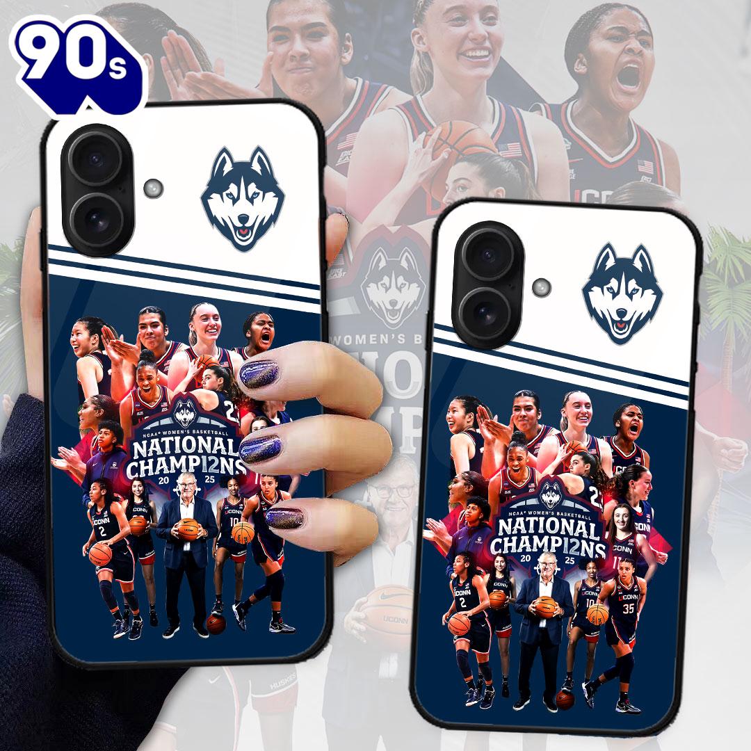 UConn Huskies Women's Basketball Phone Case For Fans UConn Huskies Women's Basketball Phone Case For Fans