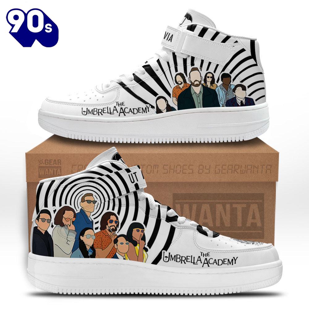 Umbrella Academy High Top Air Force Shoes Custom Sneakers
