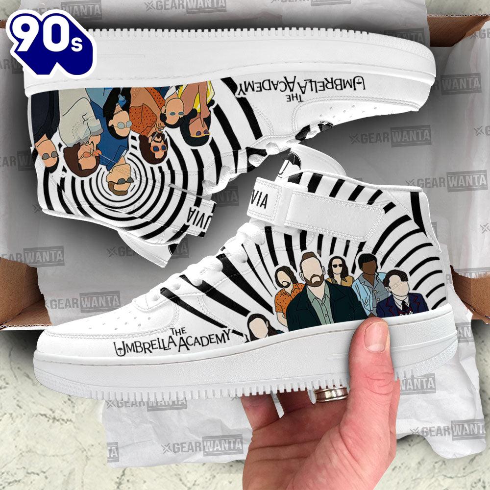 Umbrella Academy High Top Air Force Shoes Custom Sneakers