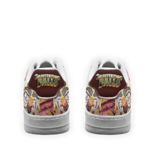 Uncle Ford Gravity Falls Air Sneakers Custom Cartoon Shoes 1 Uncle Ford Gravity Falls Air Sneakers Custom Cartoon Shoes