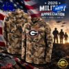 University of Georgia 2026 Military Appreciation Camo Hoodie, Sport Trend 3D Shirt