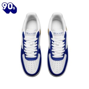 Uruguay Flag Air Force Shoes Custom Country
