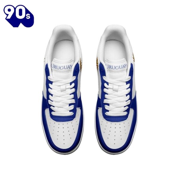 Uruguay Flag Air Force Shoes Custom Country