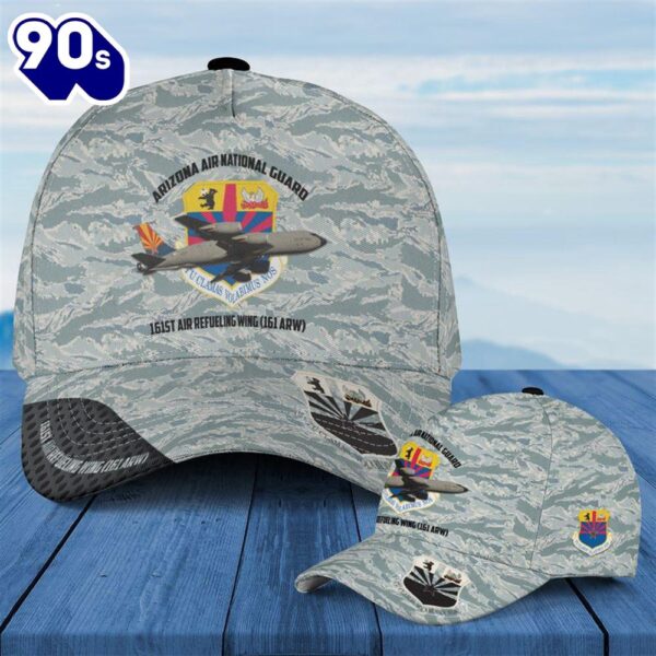 US Air Force Arizona Air National Guard 161st Air Refueling Wing KC-135R Stratotanker Baseball Cap  Gift For Veteran Day