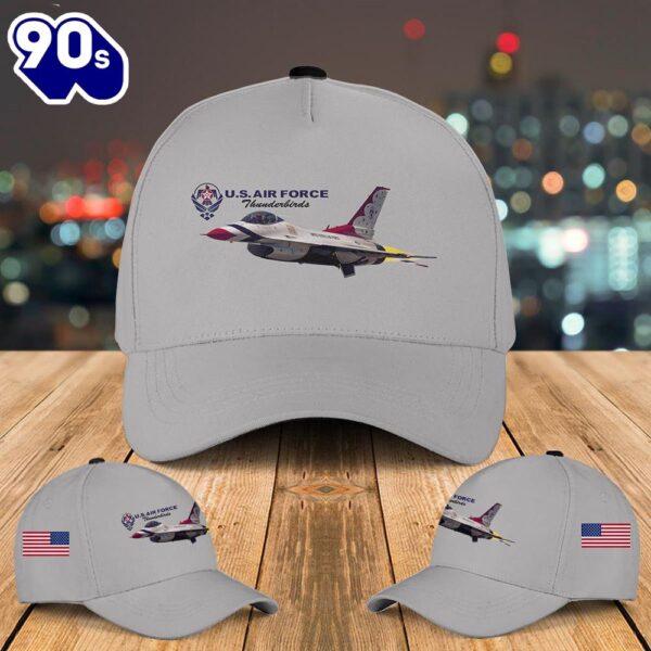 US Air Force Thunderbirds Baseball Cap  Gift For Veteran Day