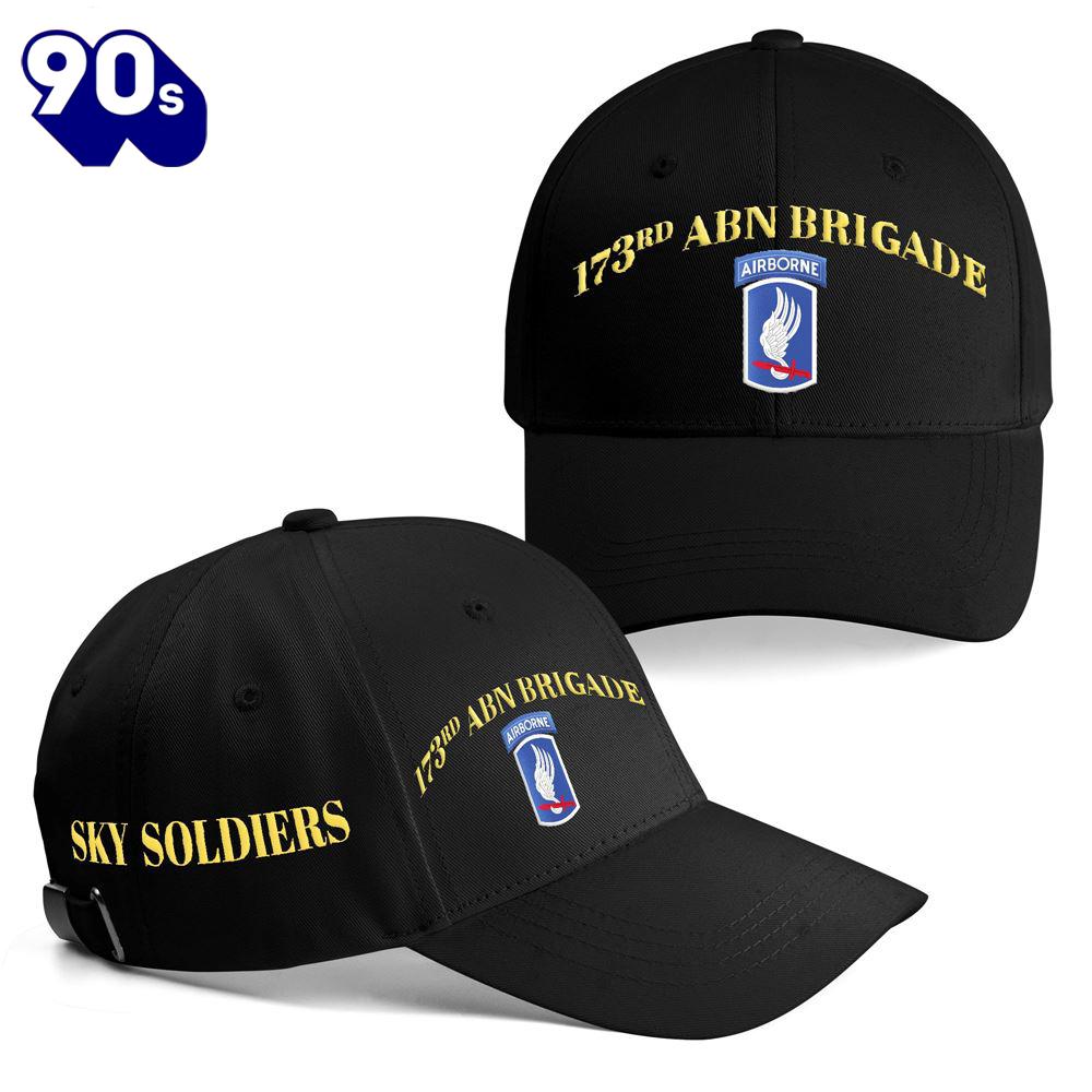 Us Army 173rd Airborne Brigade Embroidered Cap For Men Us Army 173rd Airborne Brigade Embroidered Cap For Men