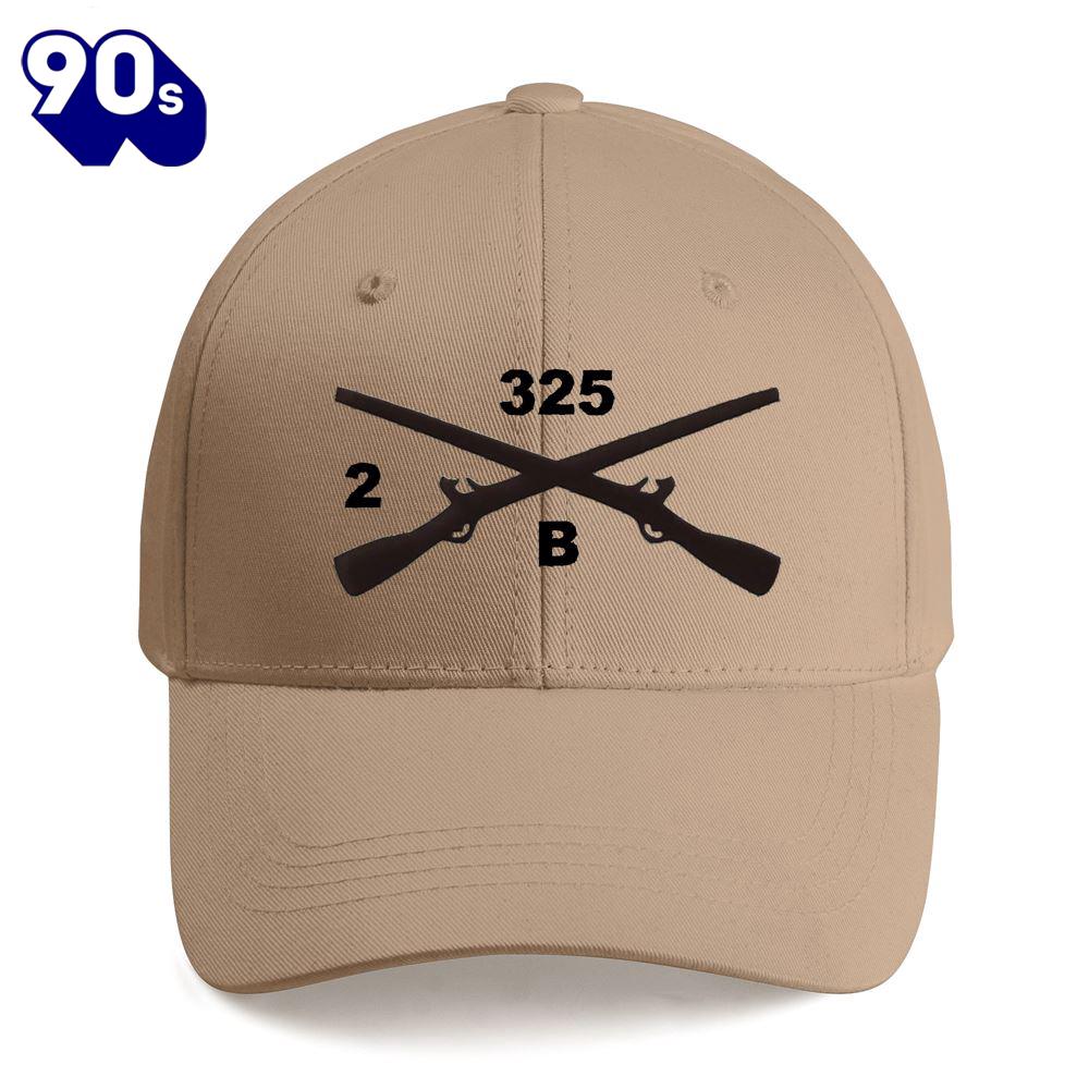 Us Army 82nd Airborne B Co. 2-325th Embroidered Cap Us Army 82nd Airborne B Co. 2-325th Embroidered Cap
