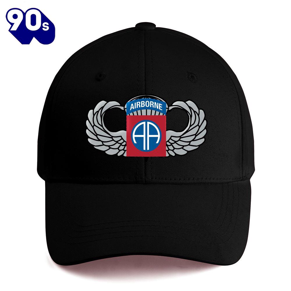 Us Army 82nd Airborne Division Embroidered Cap For Men Us Army 82nd Airborne Division Embroidered Cap For Men