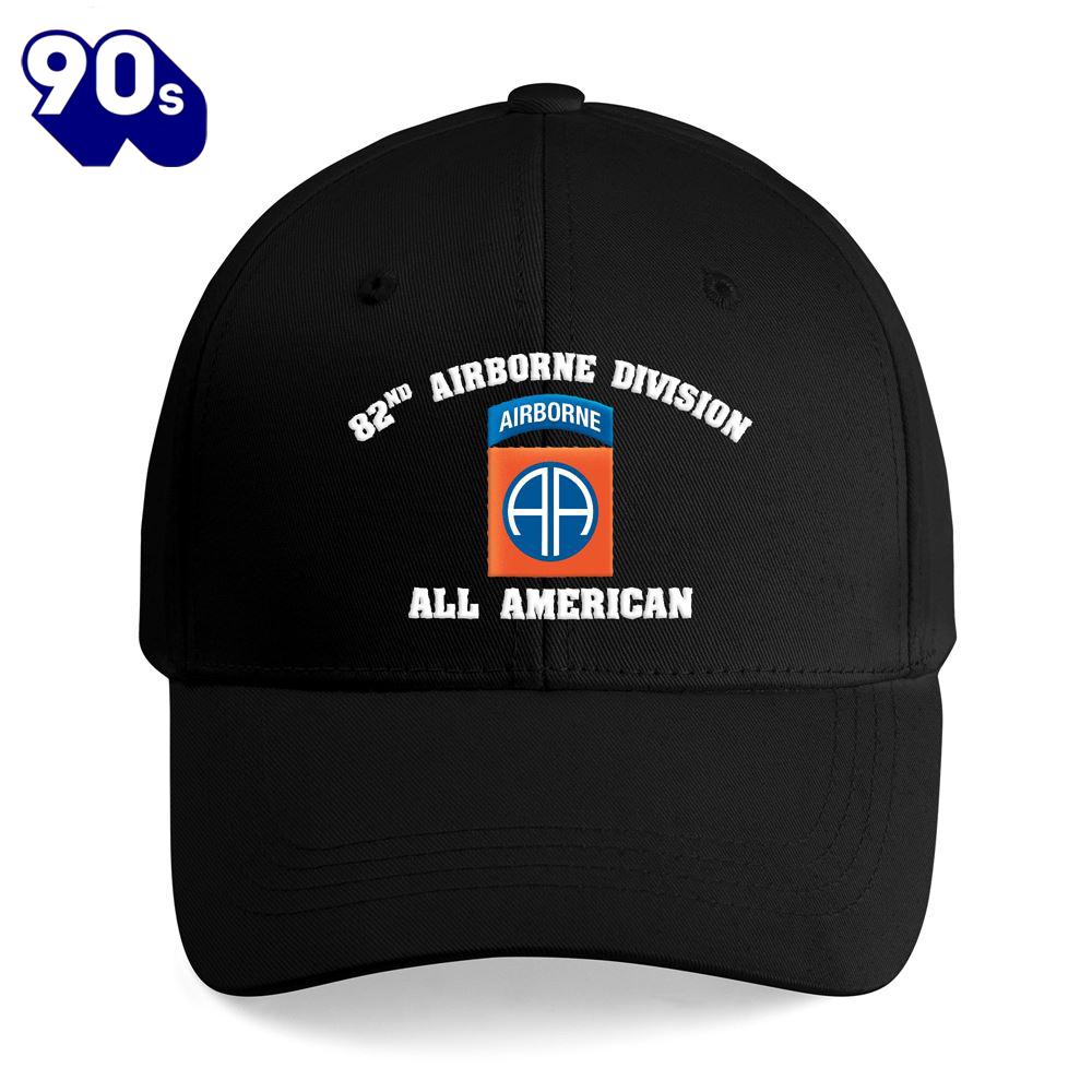 Us Army 82nd Airborne Division Embroidered Cap Us Army 82nd Airborne Division Embroidered Cap