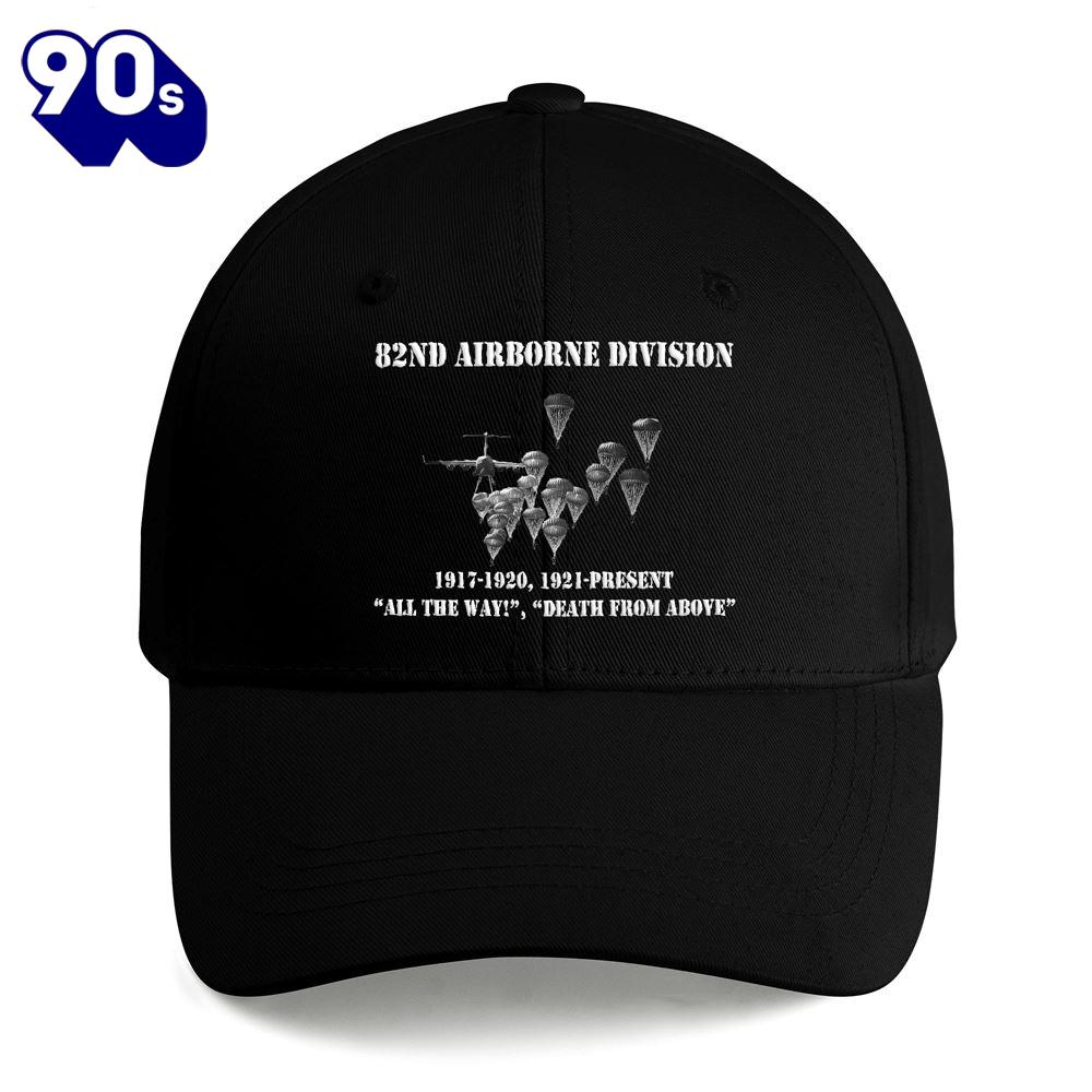 Us Army Paratroopers With The 82nd Airborne Division Parachute Embroidered Cap Us Army Paratroopers With The 82nd Airborne Division Parachute Embroidered Cap
