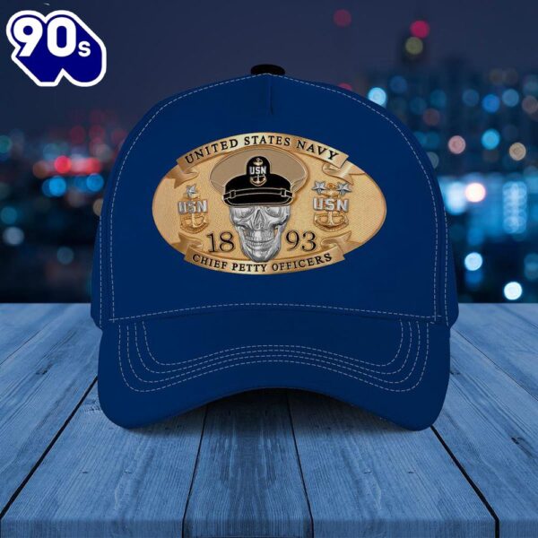 US Navy Chief Petty Officer Baseball Cap  Gift For Veteran Day