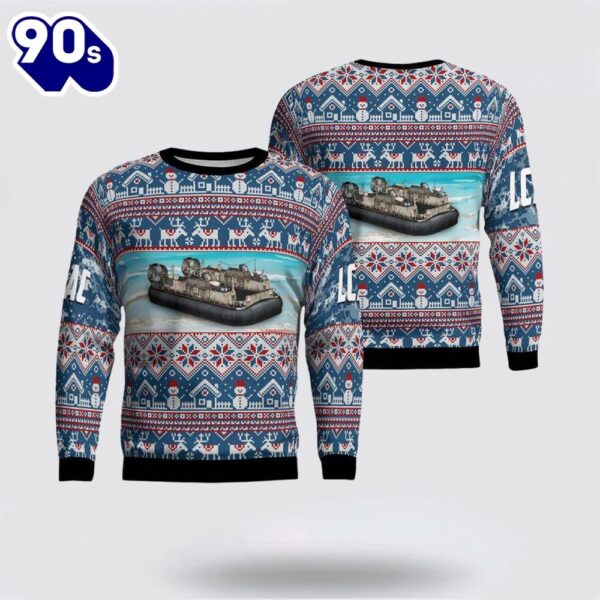 US Navy Landing Craft Air Cushion Sweater 3D