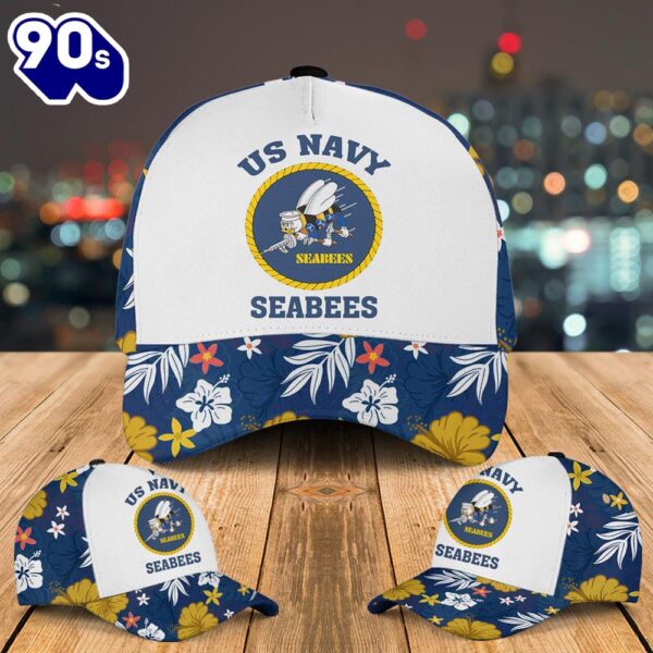 US Navy SEABEES Naval Construction Force (NCF) Baseball Cap  Gift For Veteran Day