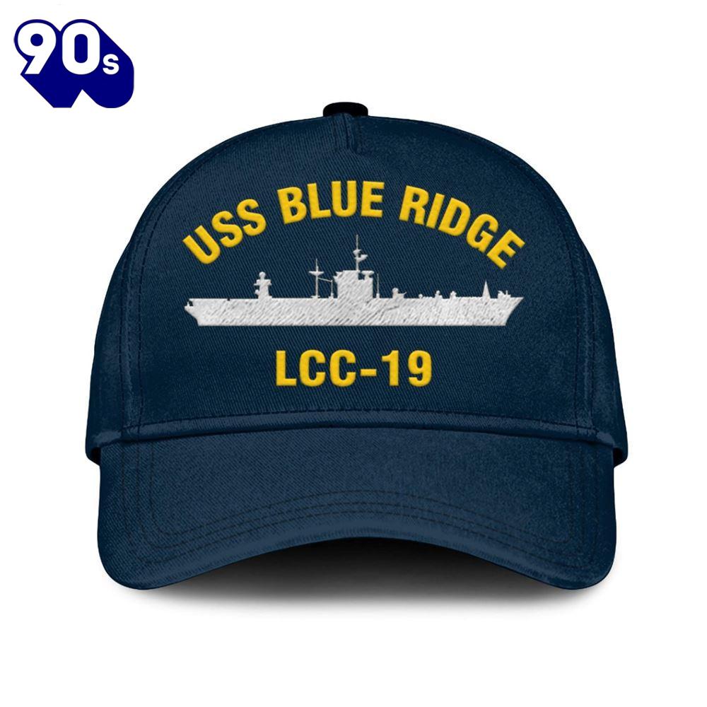 Us Navy Veteran Uss Blue Ridge Lcc-19 Classic Embroidered Cap Us Navy Veteran Uss Blue Ridge Lcc-19 Classic Embroidered Cap