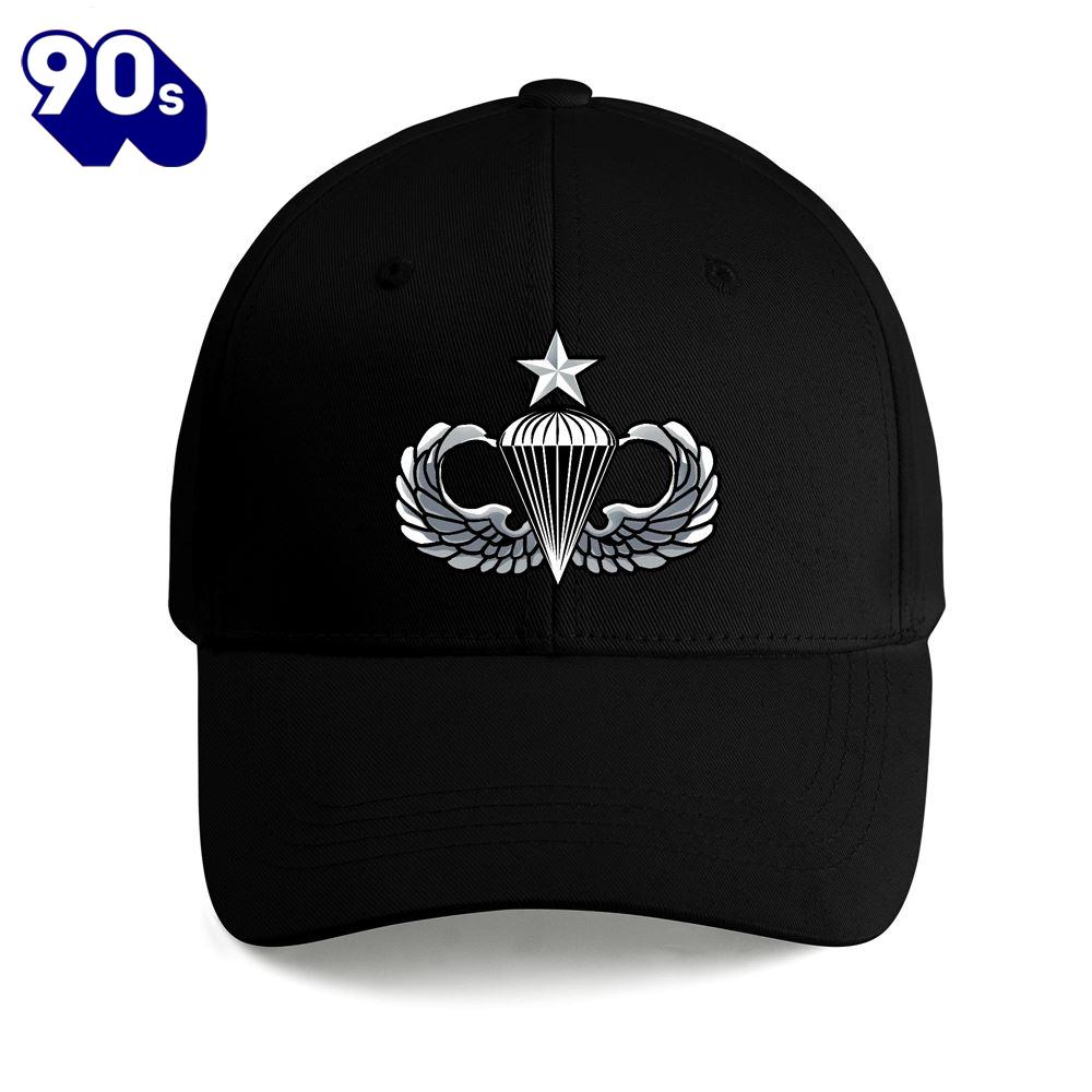 Us Senior Jump Wings Embroidered Cap Us Senior Jump Wings Embroidered Cap