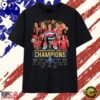USA Basketball FIBA Women’s World Cup Champions Signatures T Shirt, Viral 2D Graphic Tee