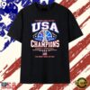 USA Champions FIBA Women’s Basketball World Cup 2026 T Shirt, Viral 2D Graphic Tee