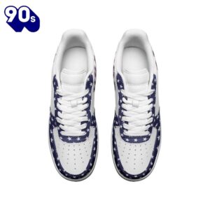 USA Flag Air Force Shoes Custom Country Version 2