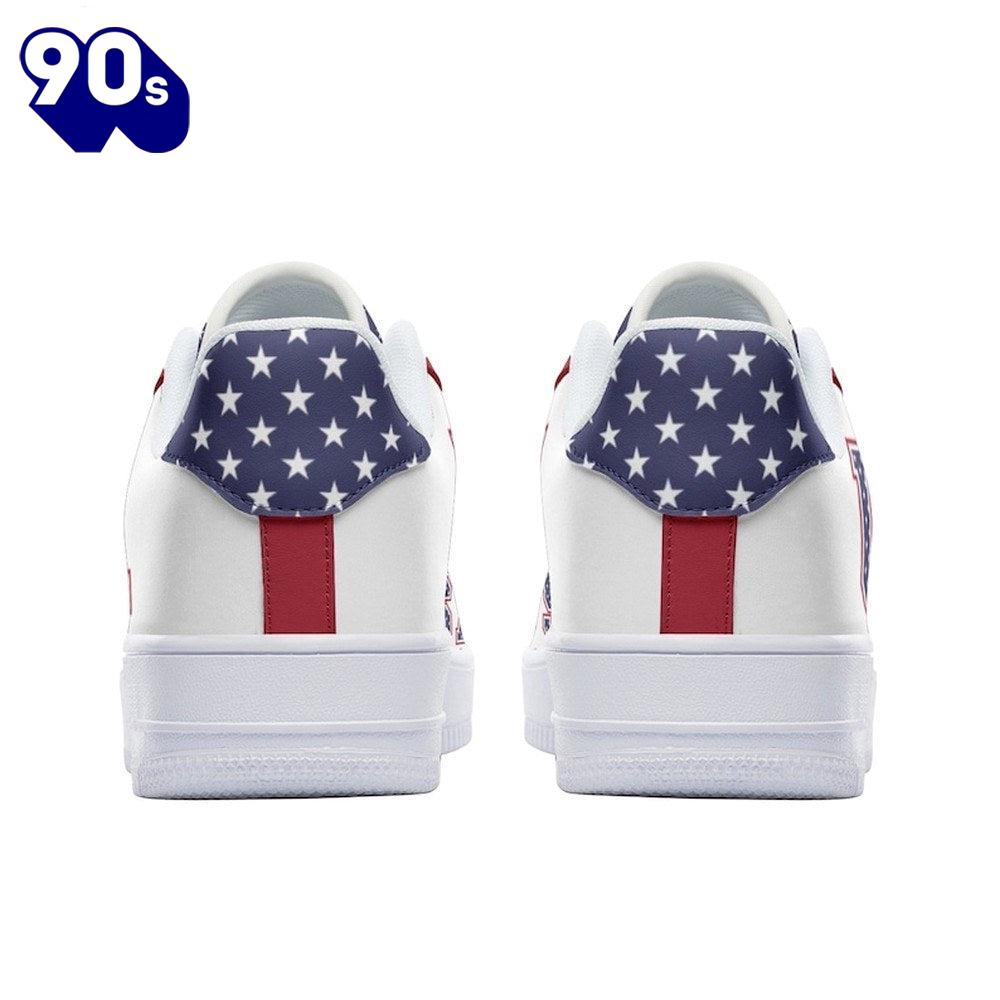 USA Flag Air Force Shoes Custom Country USA Flag Air Force Shoes Custom Country