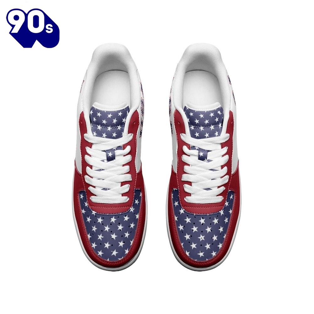 USA Flag Air Force Shoes Custom Country USA Flag Air Force Shoes Custom Country