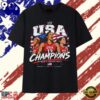 USA Women’s Basketball Champions Dreams Unity Victory T Shirt, Viral 2D Graphic Tee