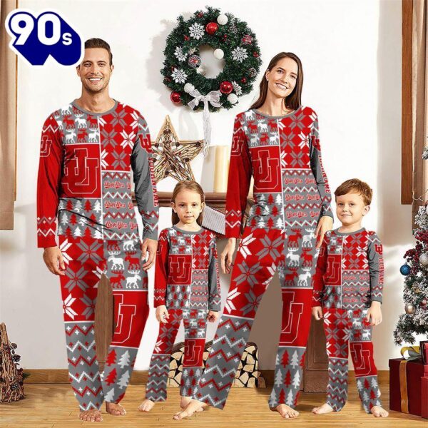 NCAA Family Pajama Sets  Utah Utes Pajamas Personalized