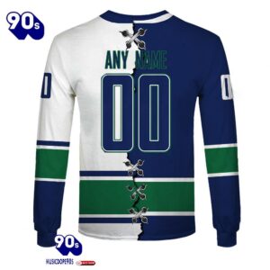 Vancouver Canucks Personalized NHL Mix Jersey