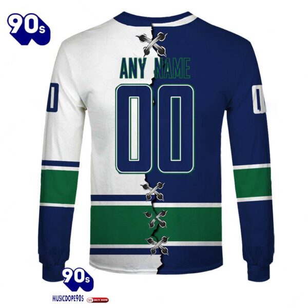 Vancouver Canucks Personalized NHL Mix Jersey