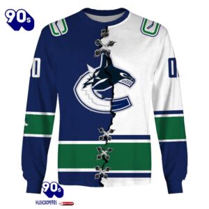 Vancouver Canucks Personalized NHL Mix Jersey