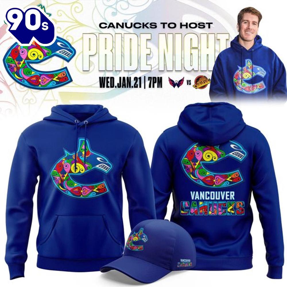 Vancouver Canucks x Pride Night 2026 Hoodie Vancouver Canucks x Pride Night 2026 Hoodie